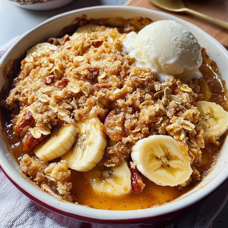 Banana Crumble