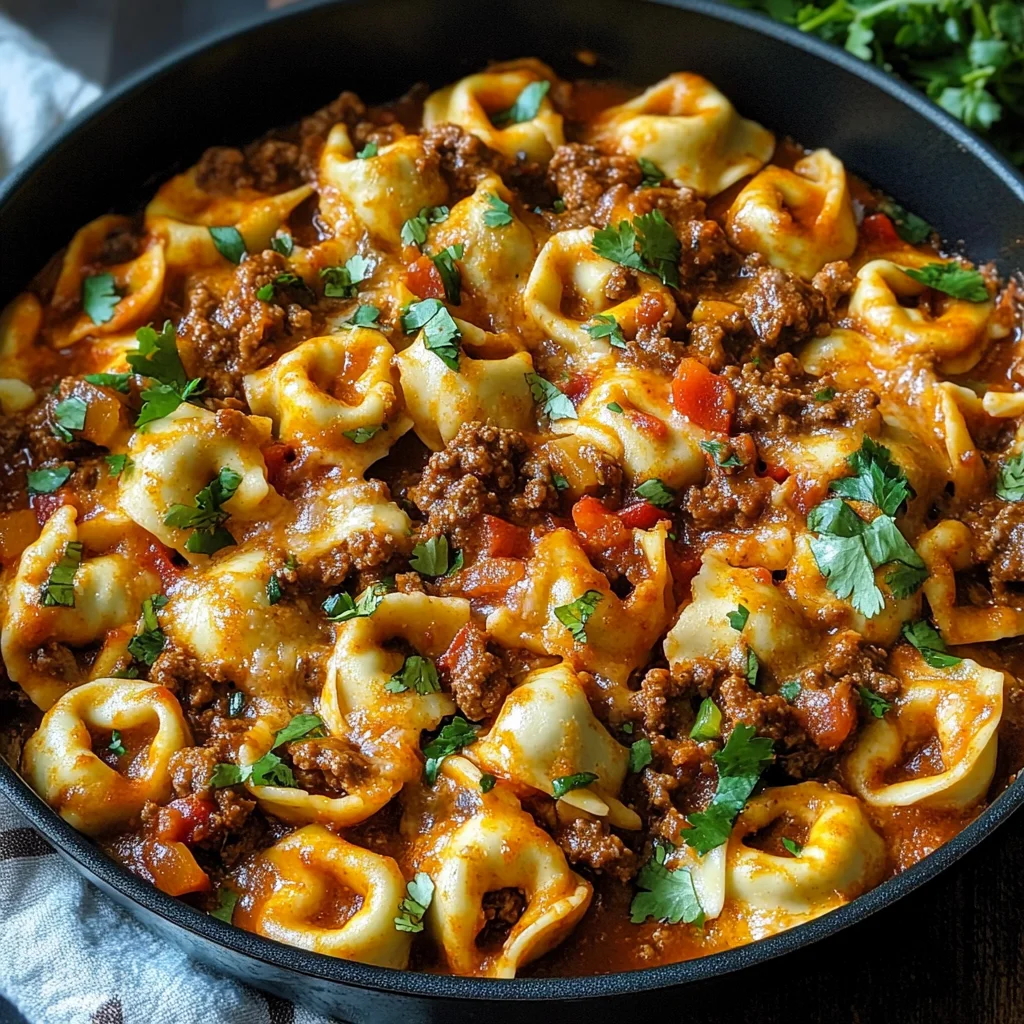 Beef Enchilada Tortellini