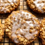 Brown Butter Iced Oatmeal Cookies Recipe