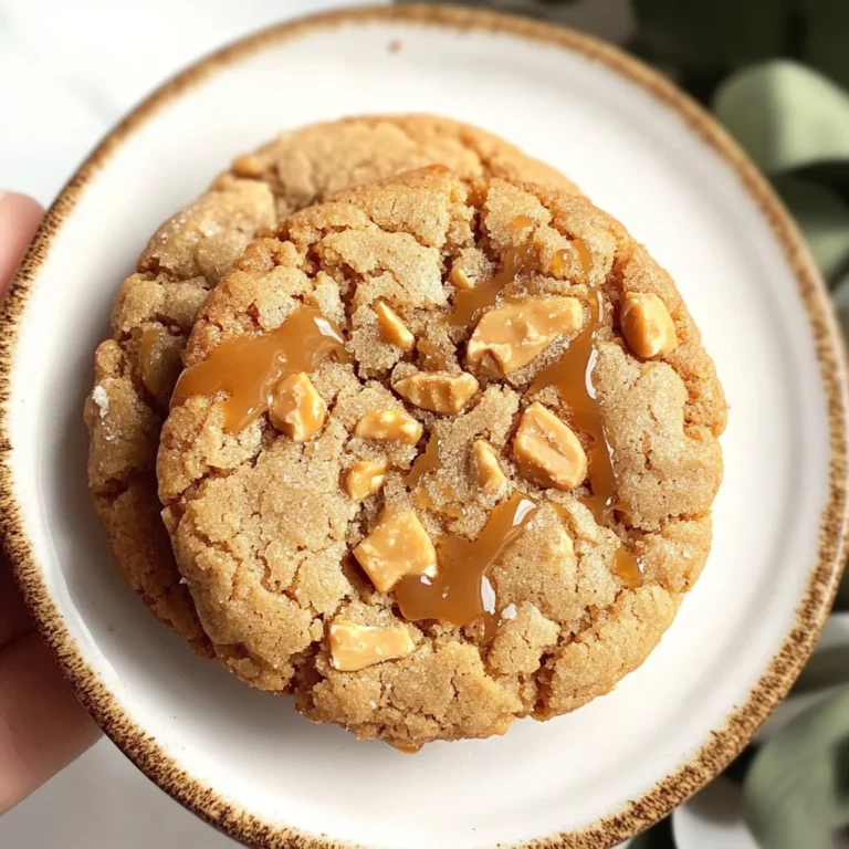 Butterfinger Caramel Crunch Cookies - Gooey & Crunchy Treats