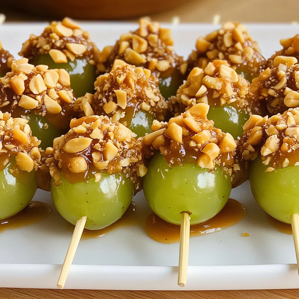 Caramel Apple Grapes
