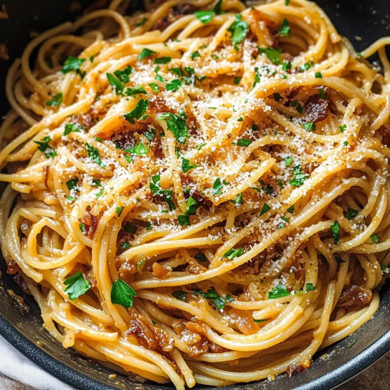 Caramelized Onion Pasta