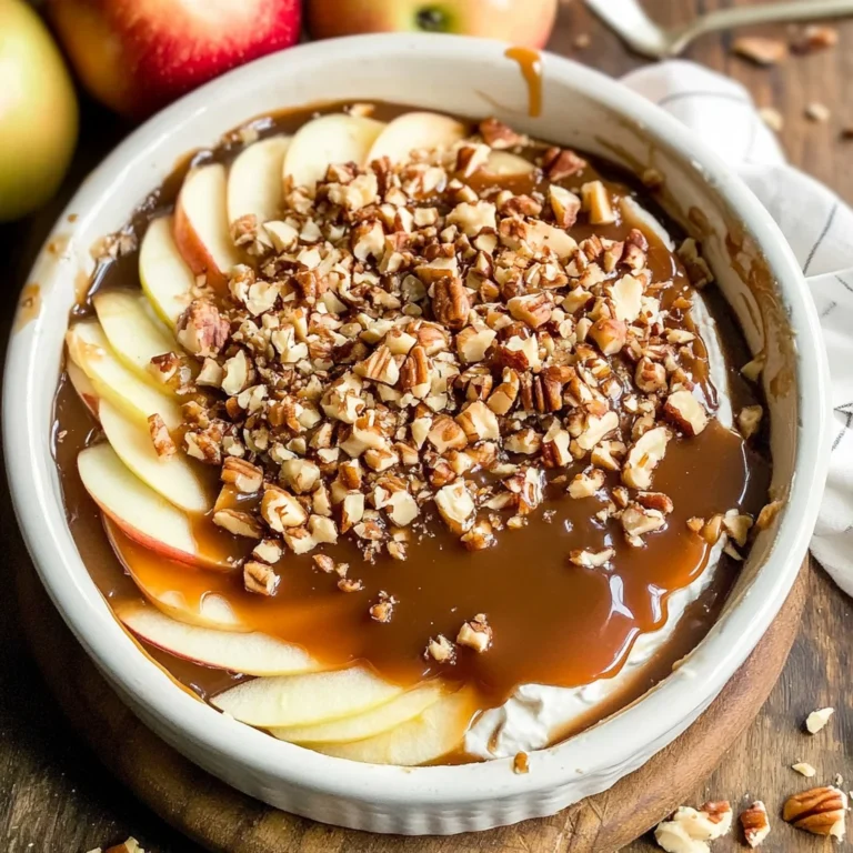 Cream Cheese Caramel Apple Dip
