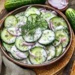 Creamy Cucumber Salad