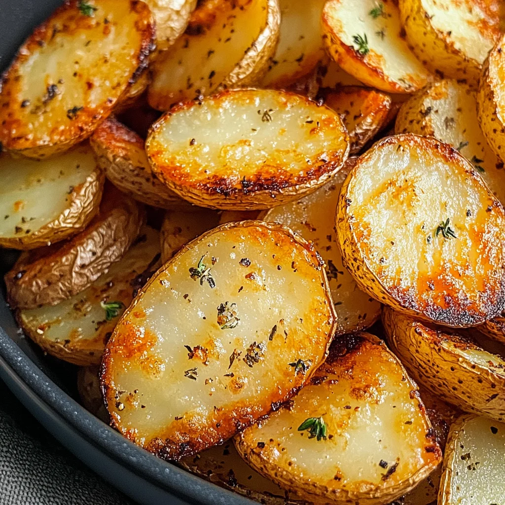 Crispy Air Fryer Sliced Potatoes