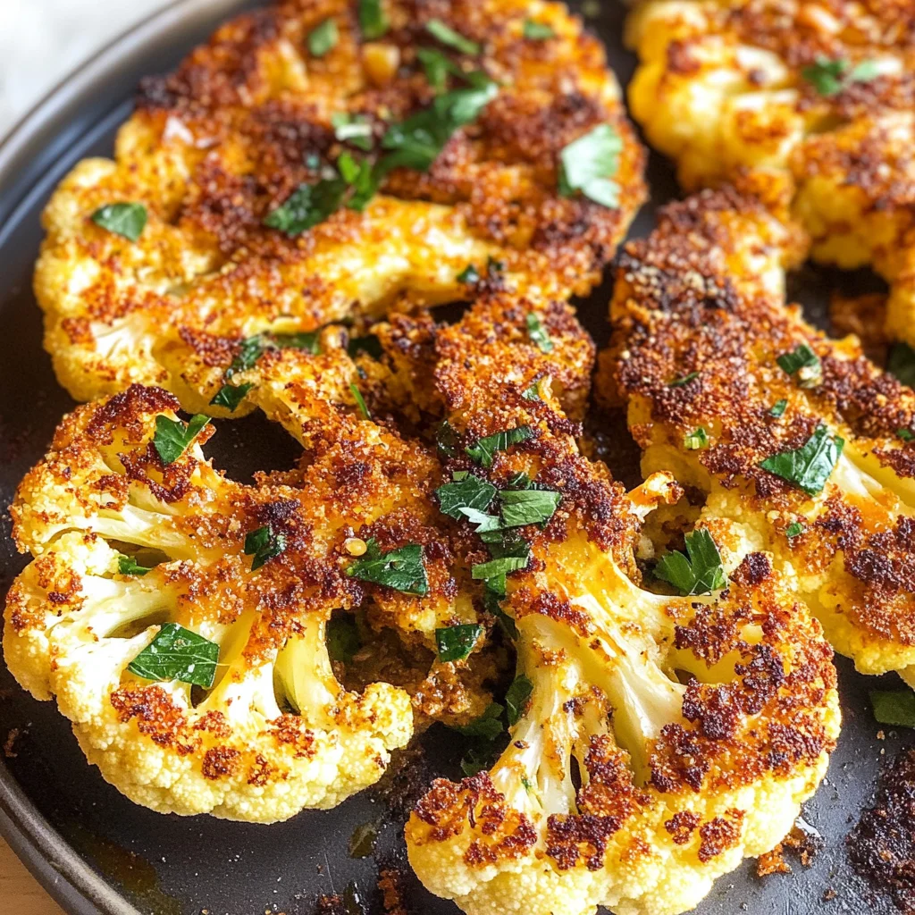 Crispy Baked Cauliflower Steaks: An Amazing Ultimate Recipe