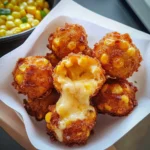 Crispy Corn Cheese Bites
