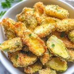 Crispy Parmesan Artichoke Hearts