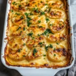 Dad’s Creamy & Cheesy Au Gratin Potatoes