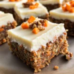Decadent Carrot Cake Bars with Cream Cheese Frosting