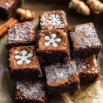 Gingerbread Brownies