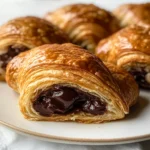 Homemade Chocolate Croissants