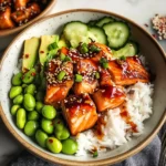 Honey Sriracha Salmon Bowls: A Sweet and Spicy Delight