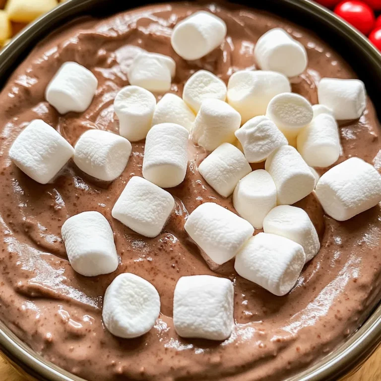 Hot Chocolate Dip Recipe