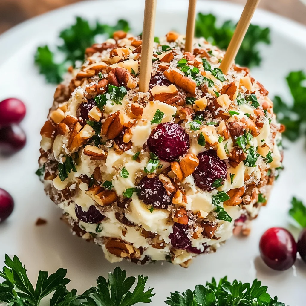 Juicy Christmas Cheese Ball