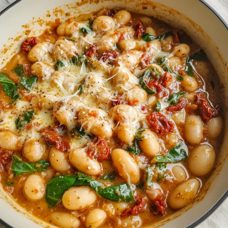 Marry Me Butter Beans (With Creamy Tuscan Sauce)