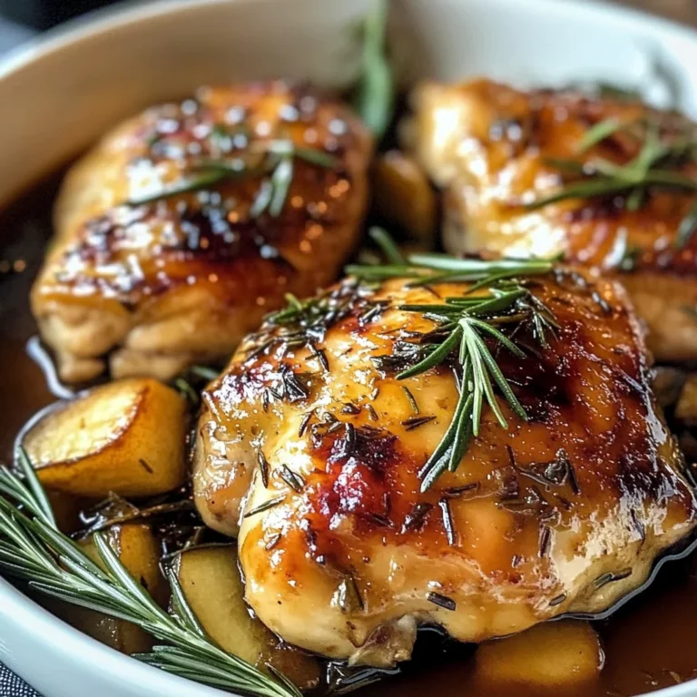 Rosemary Apple Cider Chicken