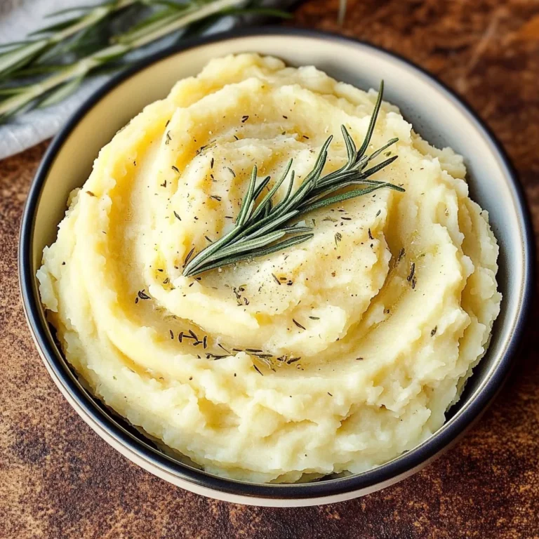 Rosemary Garlic Mashed Potatoes