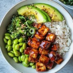 Sticky Tofu Bowls