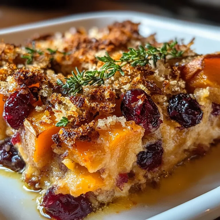 Sweet Potato & Cranberry Gratin: A Must-Try Festive Recipe!