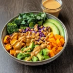 Thai Peanut Sweet Potato Buddha Bowl