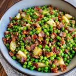 Thanksgiving Peas (with Pear and Pancetta)