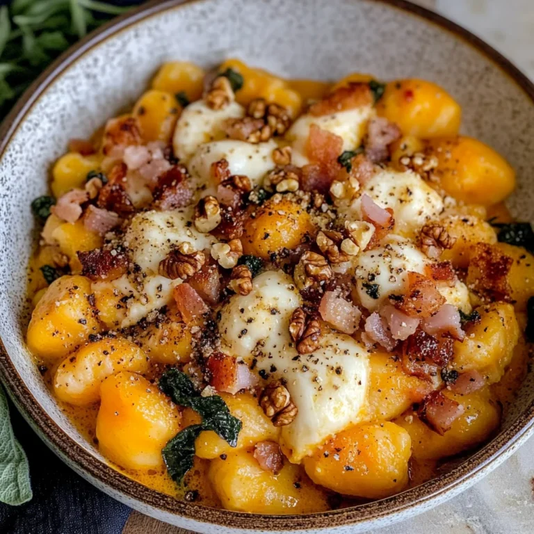 The BEST Butternut Squash Gnocchi