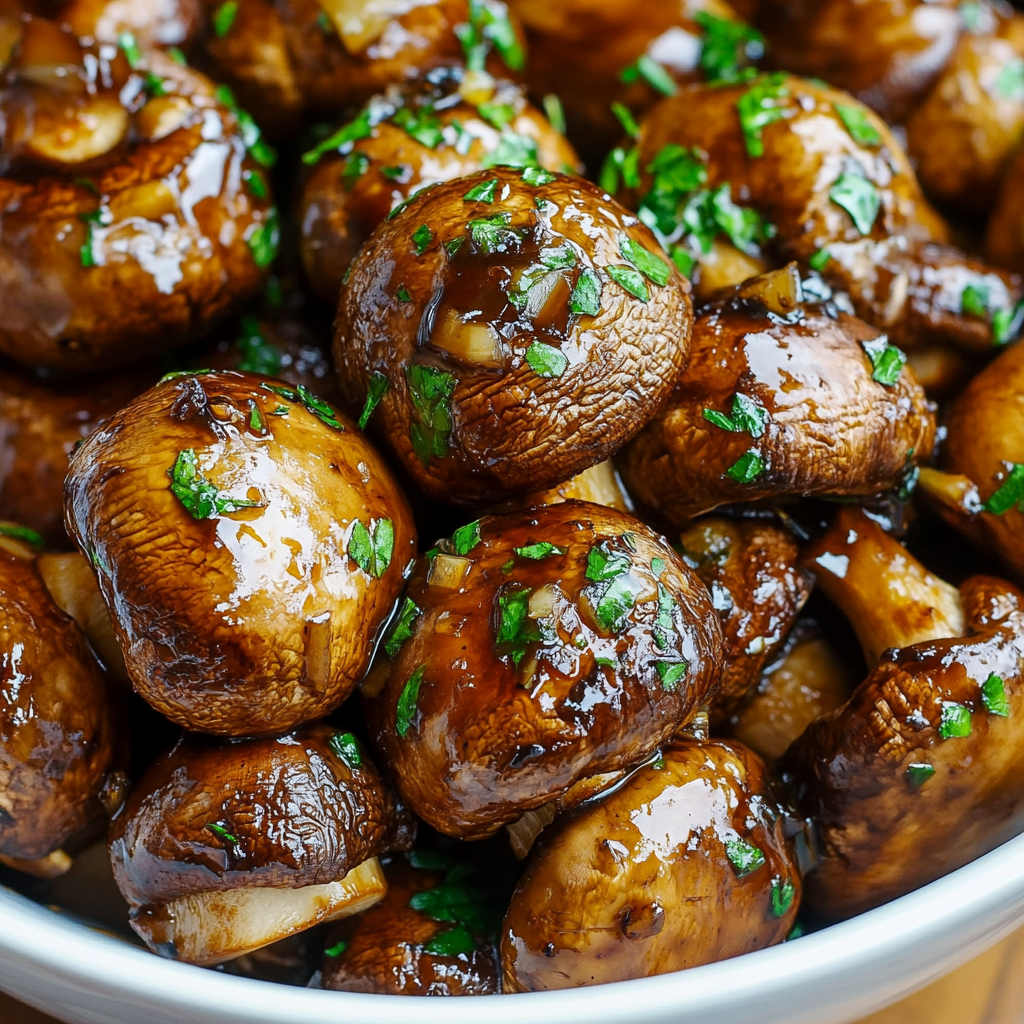 Balsamic Roasted Mushrooms