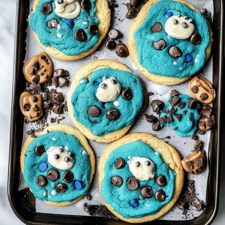 Cookie Monster Cookies