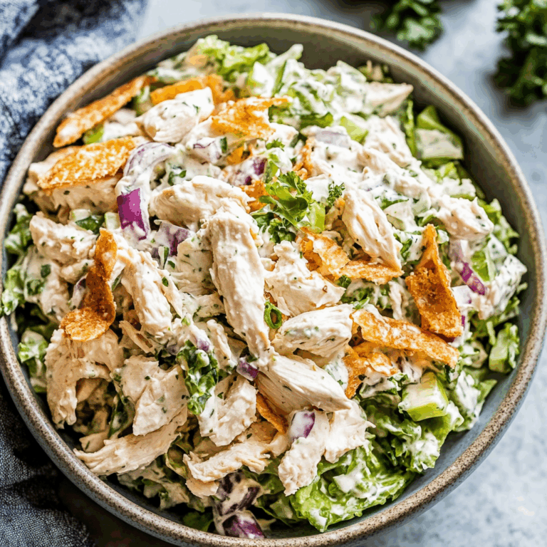 Cottage Cheese Chicken Salad