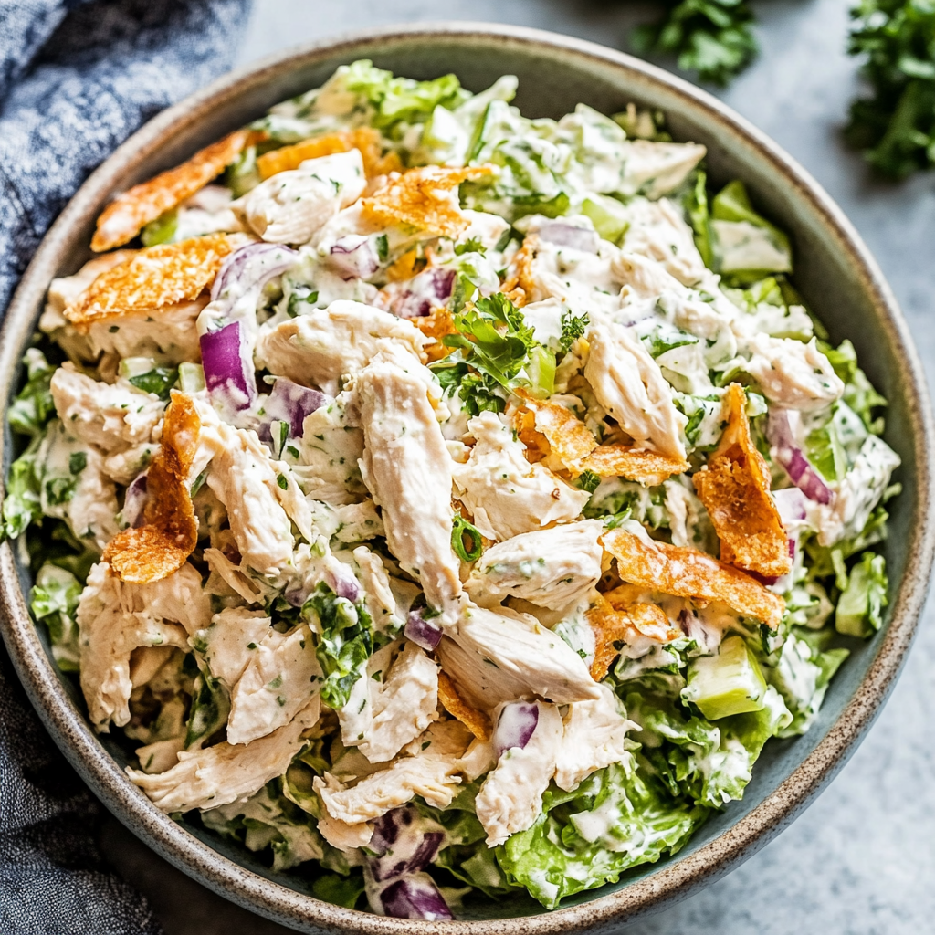 Cottage Cheese Chicken Salad