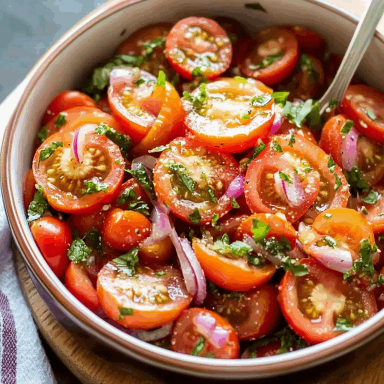 The Best Summer Cherry Tomato Salad Recipe