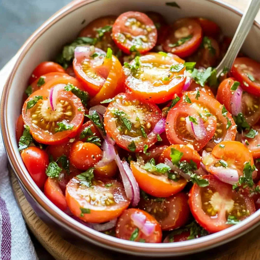 The Best Summer Cherry Tomato Salad Recipe