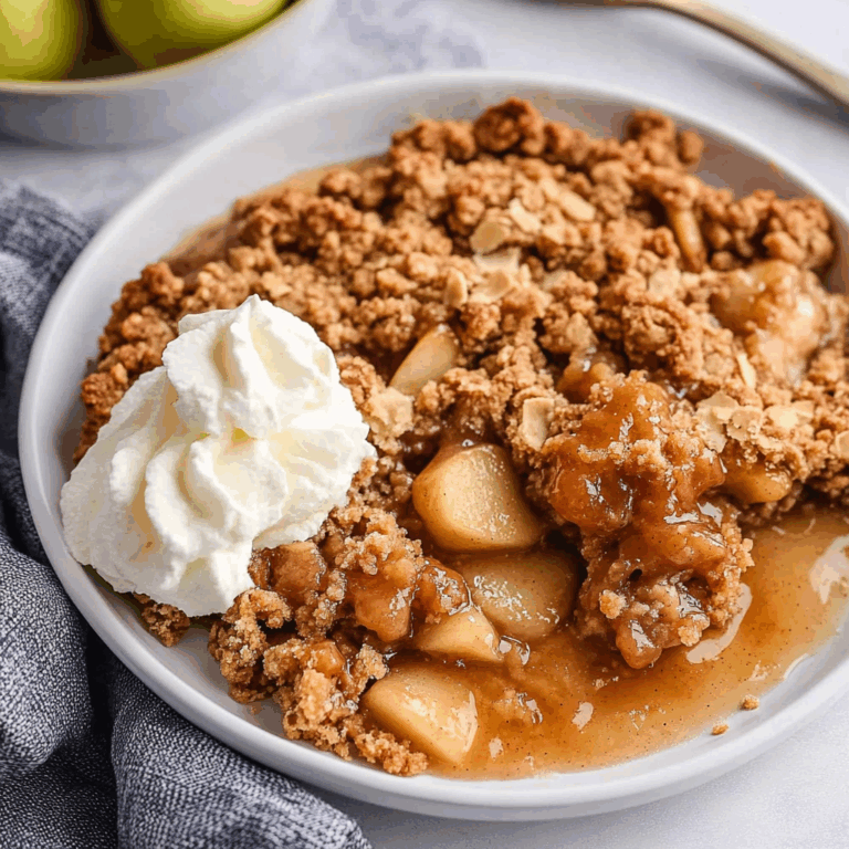 The Best Vegan Apple Crumble