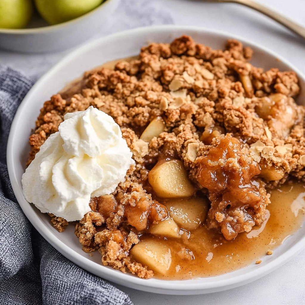 The Best Vegan Apple Crumble