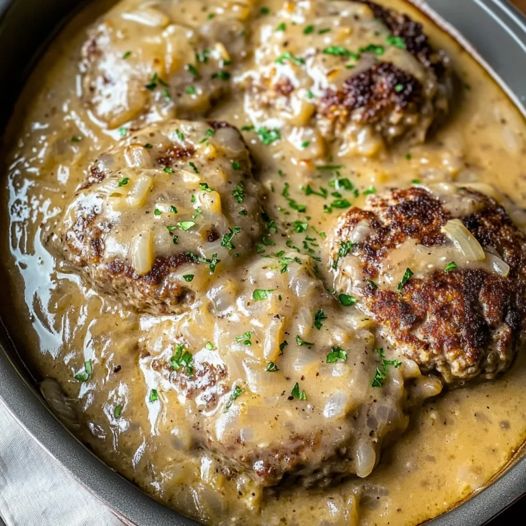 Amish Hamburger Steak Bake