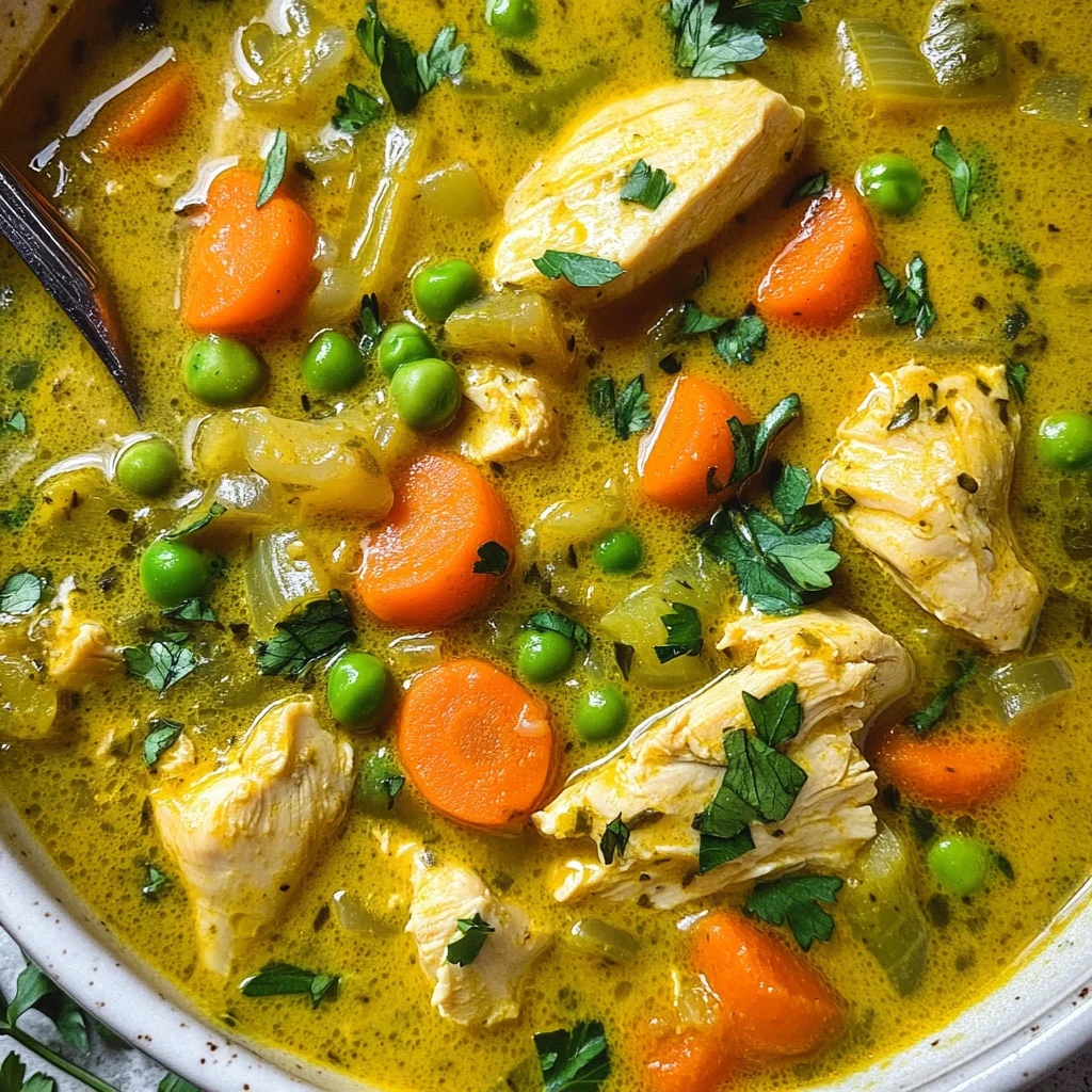 Anti Inflammatory Turmeric Chicken Soup
