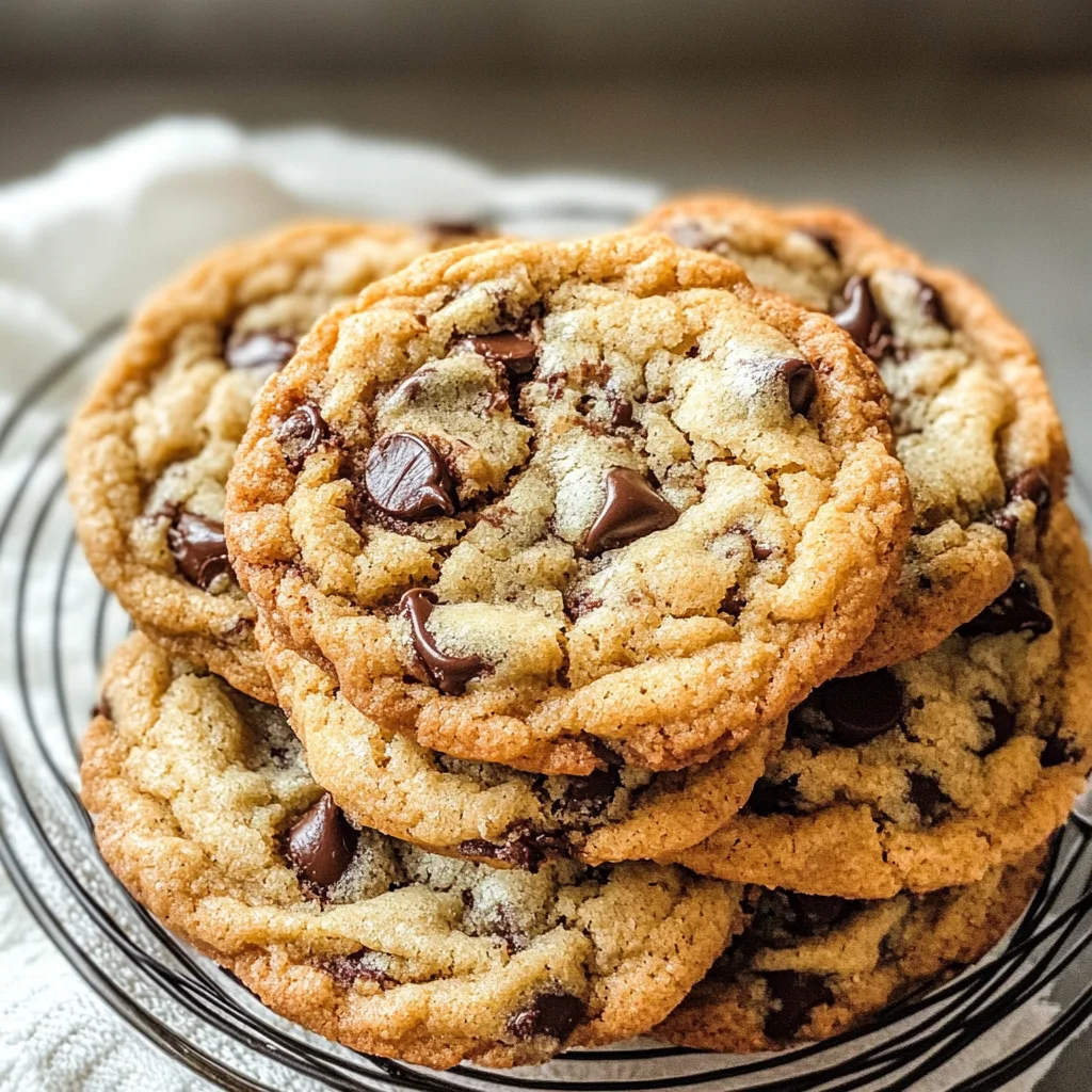 Bakery-Style Chocolate Chip Cookies