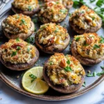 Best Christmas Stuffed Mushrooms