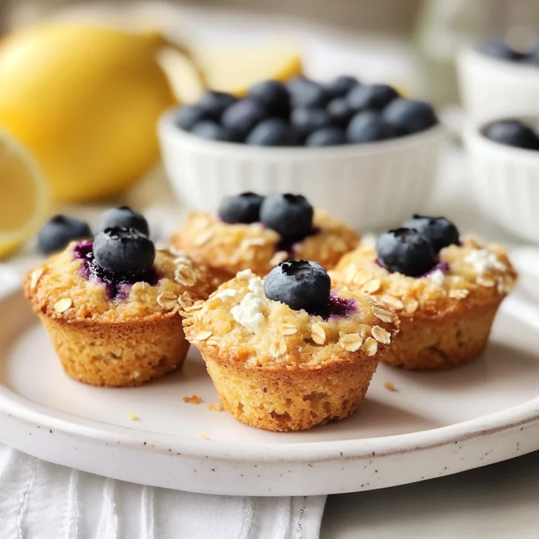 Blueberry and Lemon Zest Cottage Cheese Bites