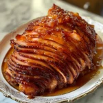 Brown Sugar Honey Glazed Spiral Ham