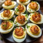Cajun Shrimp Deviled Eggs