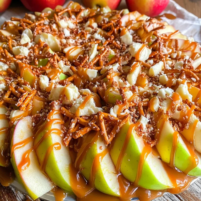 Caramel Apple Nachos