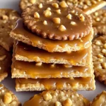 Caramel Peanut Ritz Cracker Treats