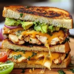 Chicken Avocado Melt Sandwich