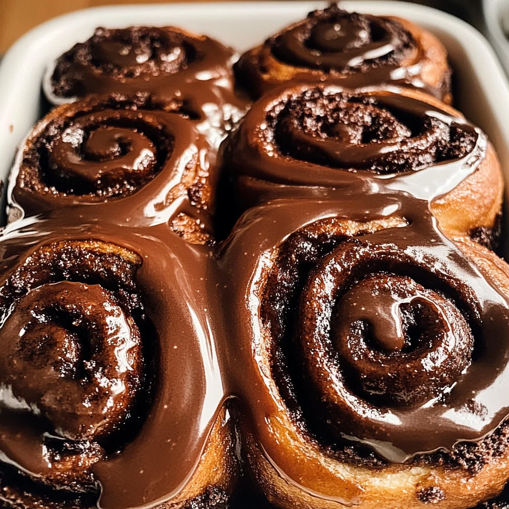 Chocolate Cinnamon Rolls