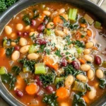 Classic Minestrone Soup with Gluten-Free Noodles