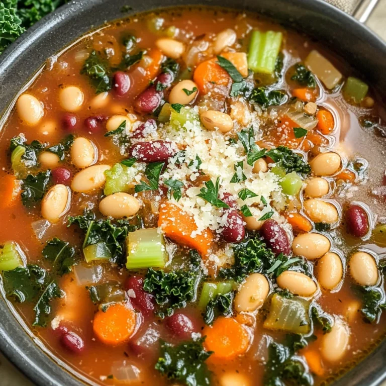 Classic Minestrone Soup with Gluten-Free Noodles