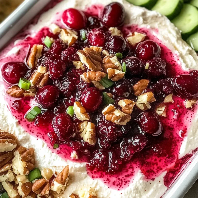 Cranberry Cream Cheese Dip