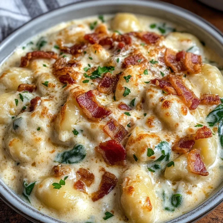 Creamy Crack Chicken Gnocchi